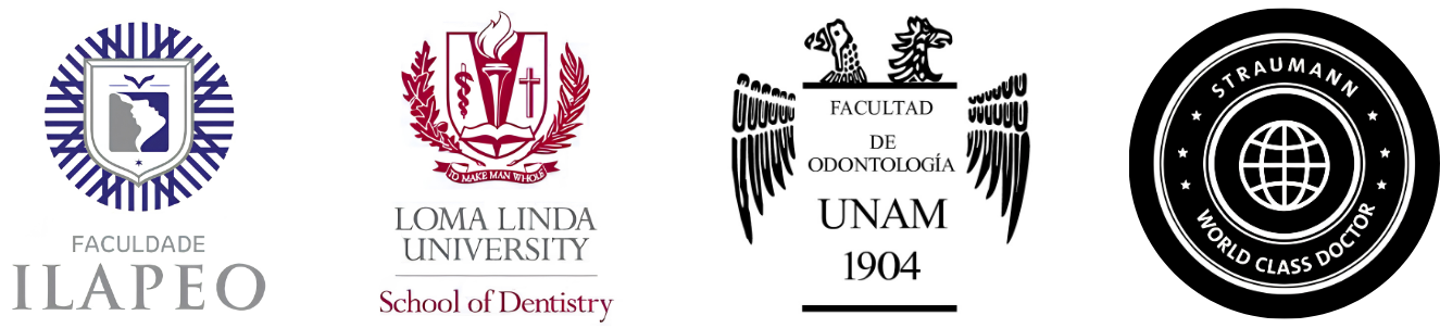 Dr. Manny Torres's training: ILAPEO, Loma Linda University, UNAM, and Straumann World Class Doctor